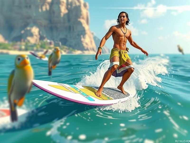 Ganga Wave Surfer Spiritual Elements